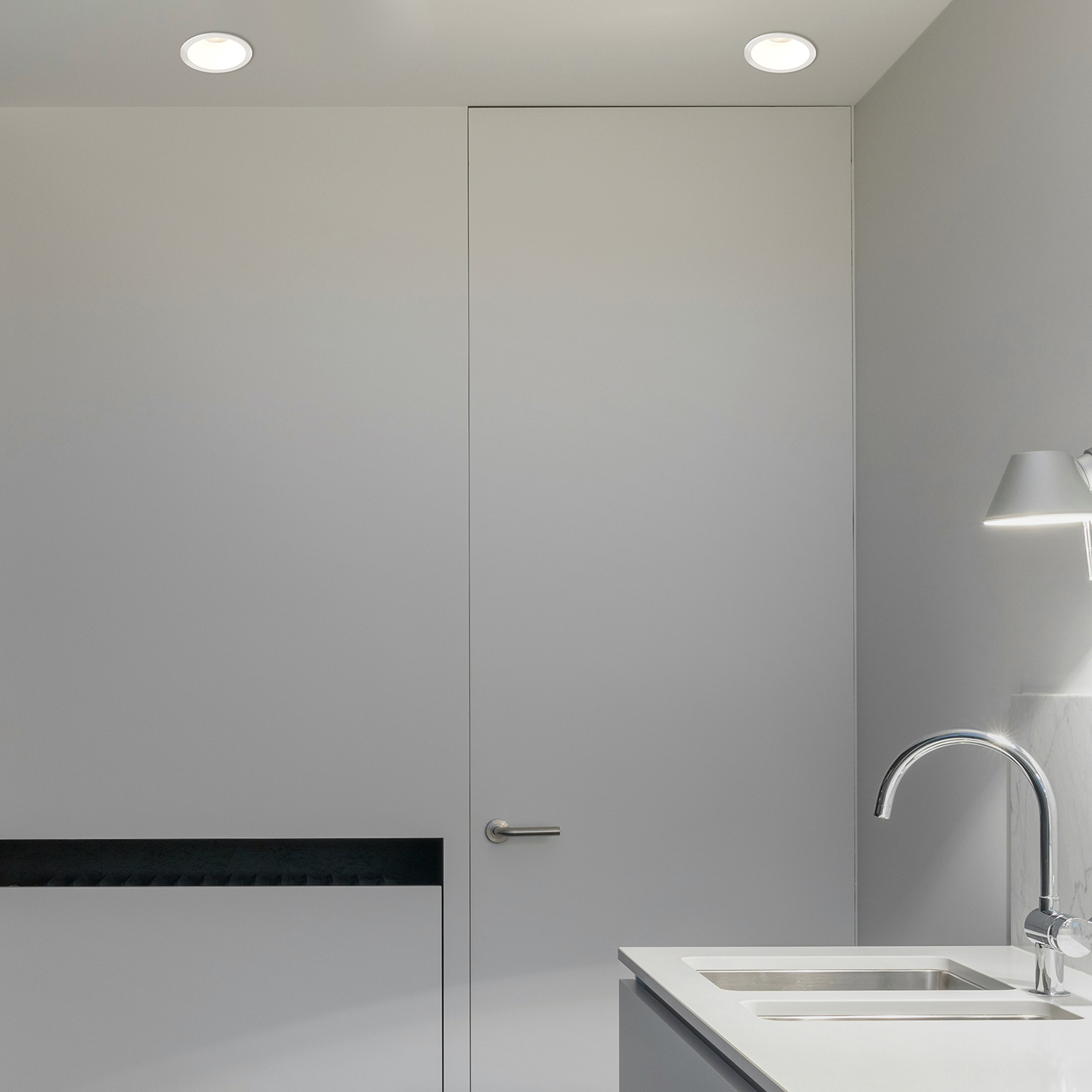 Светильник встраиваемый crystal lux clt 008c83 wh 4000k ip54