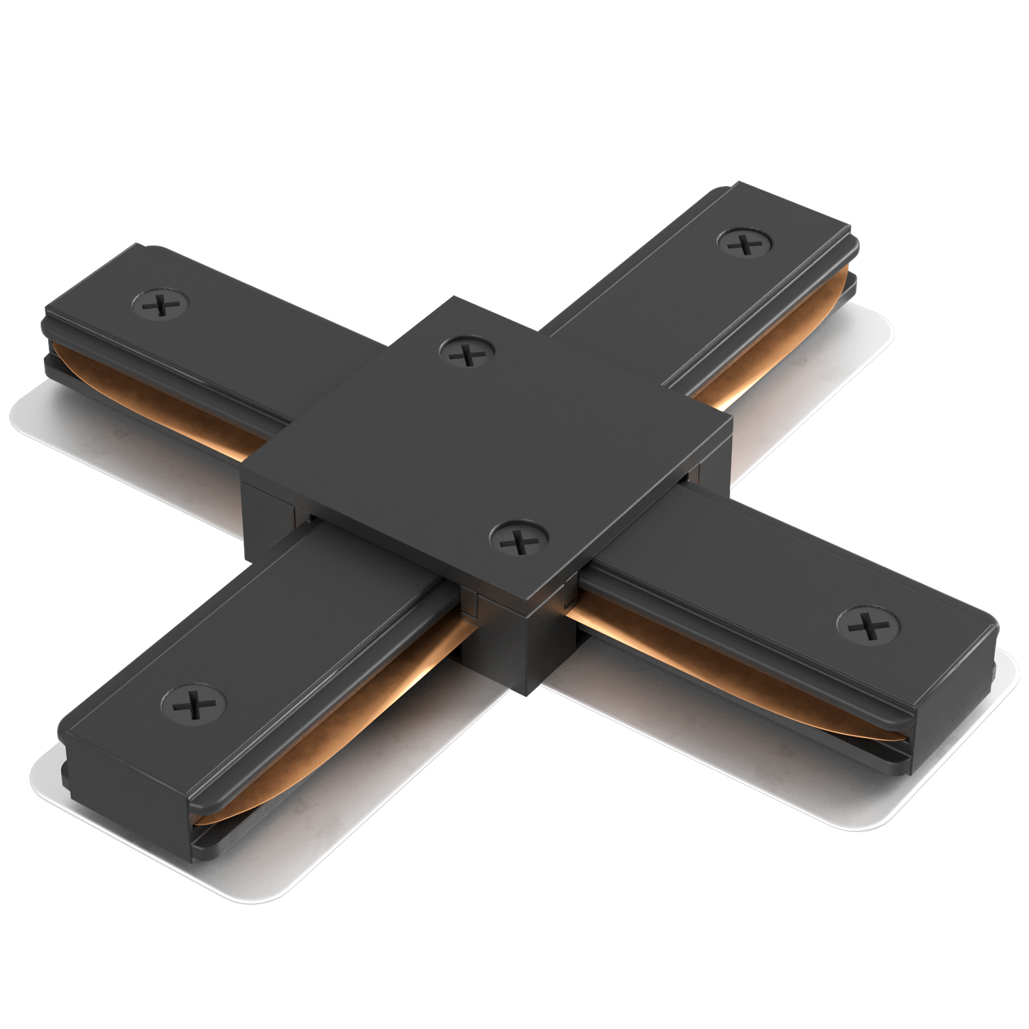 Соединитель x-образный (однофазный) crystal lux clt 0.211 09 bl