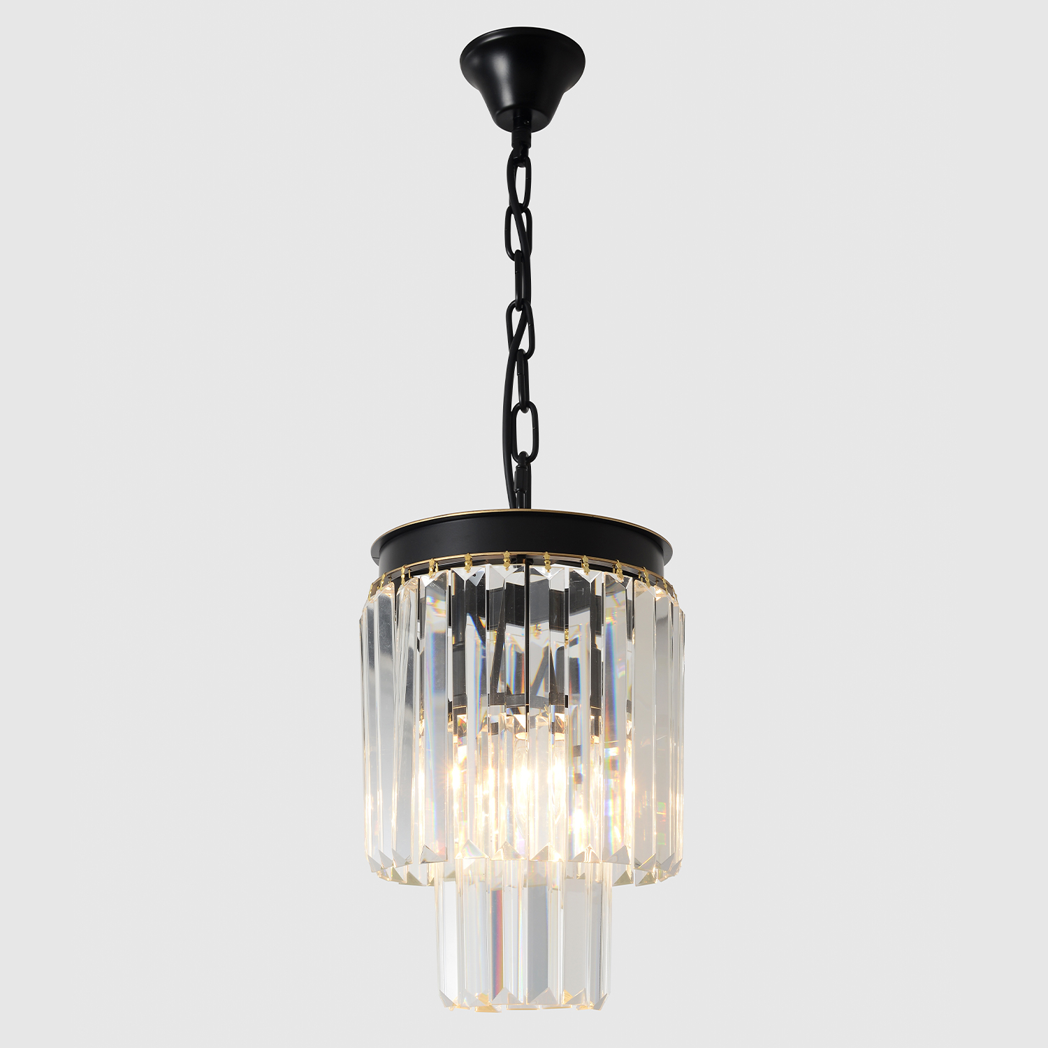Светильник подвесной crystal lux maxime sp1 black