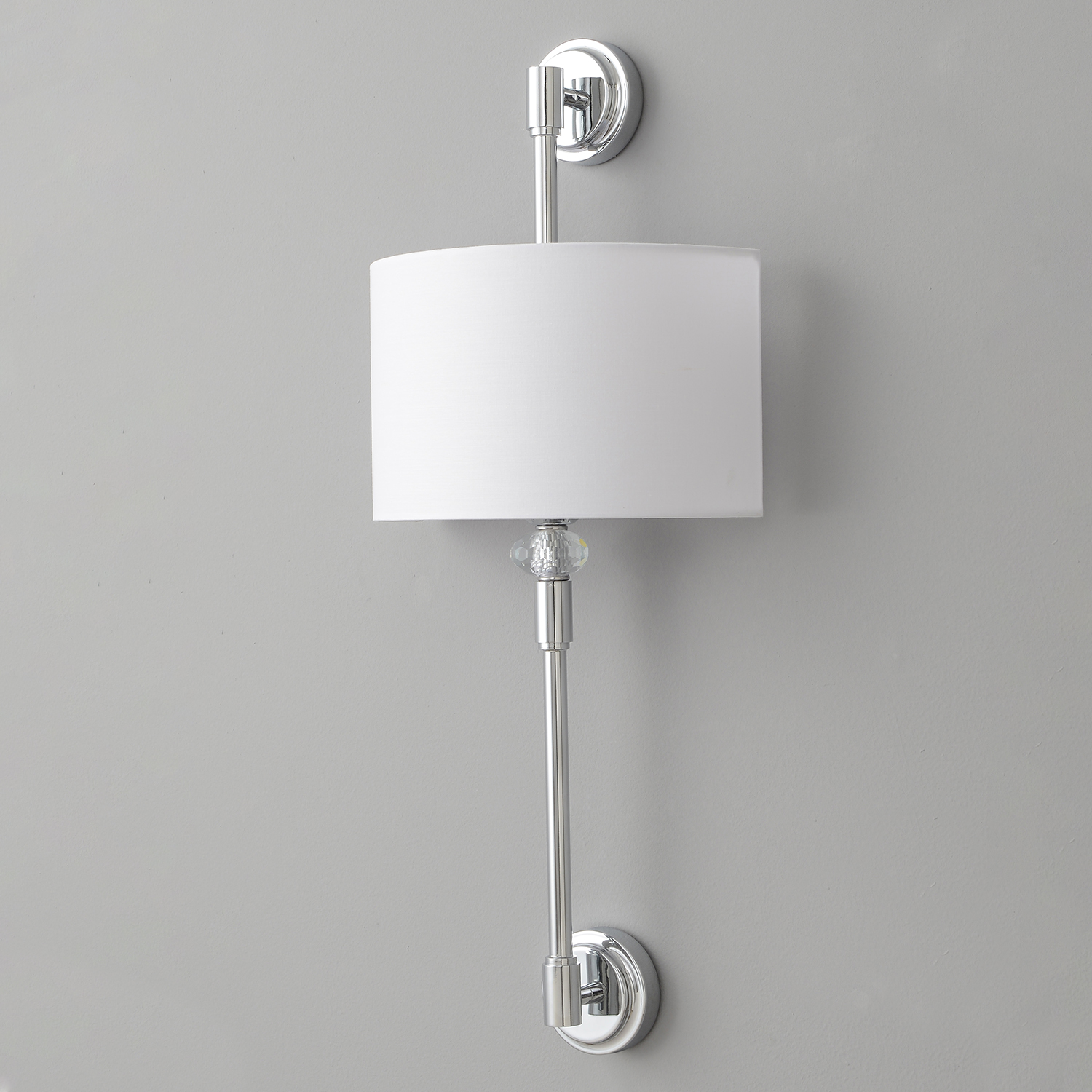 Бра crystal lux vintage ap2 chrome