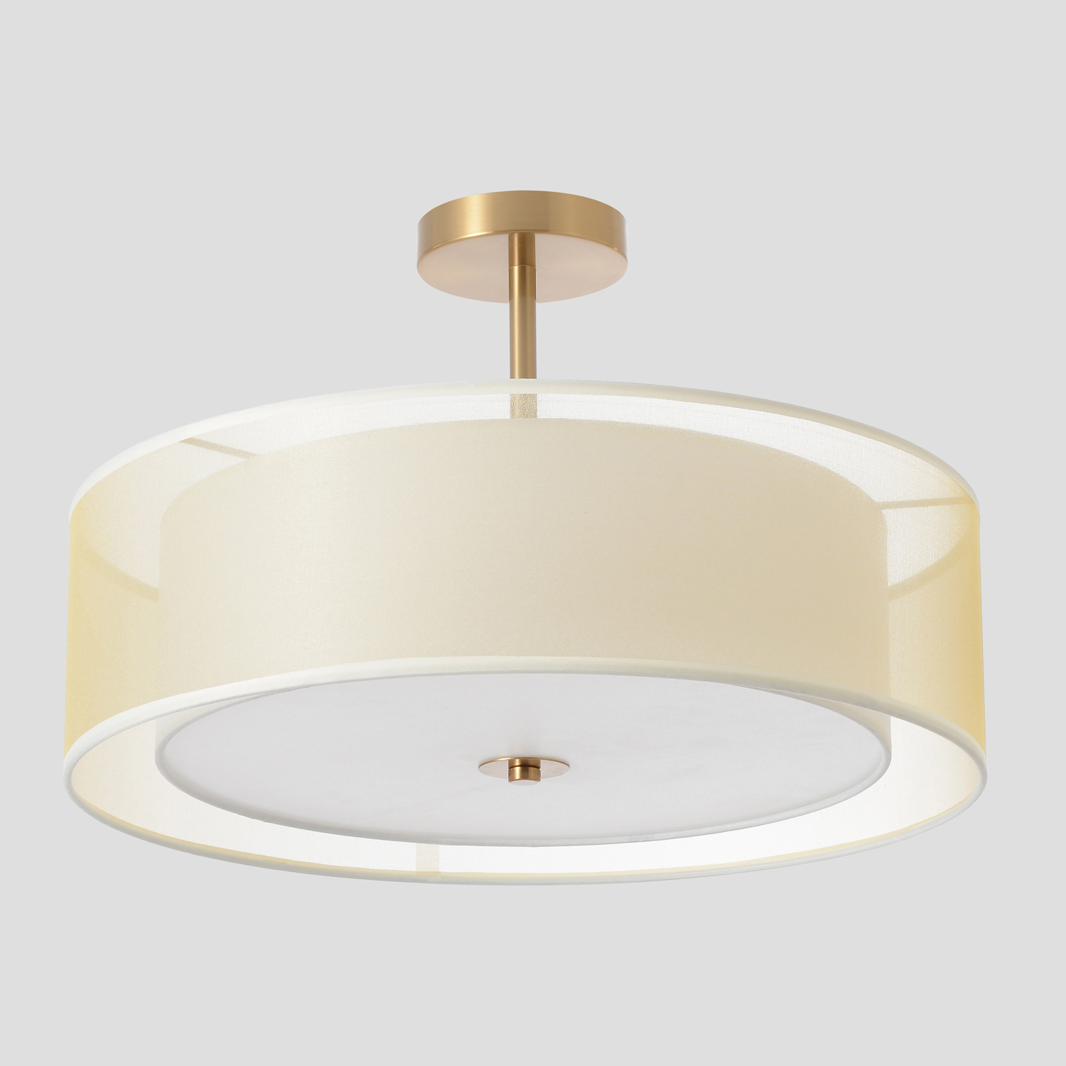 Светильник потолочный crystal lux mystery pl5 brass