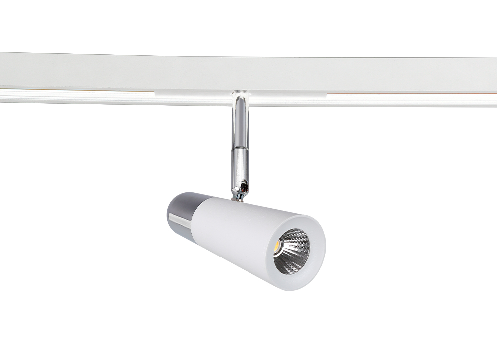 Светильник трековый магнитный crystal lux clt 0.33 006 12w wh-ch 4000k