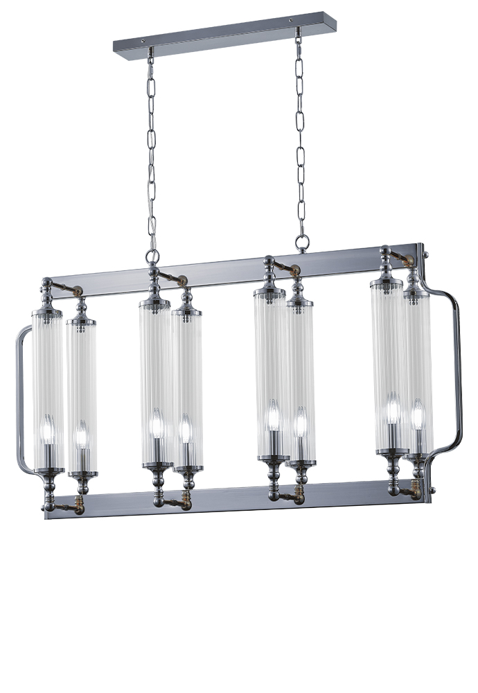 Люстра crystal lux tomas sp8 l1000 chrome