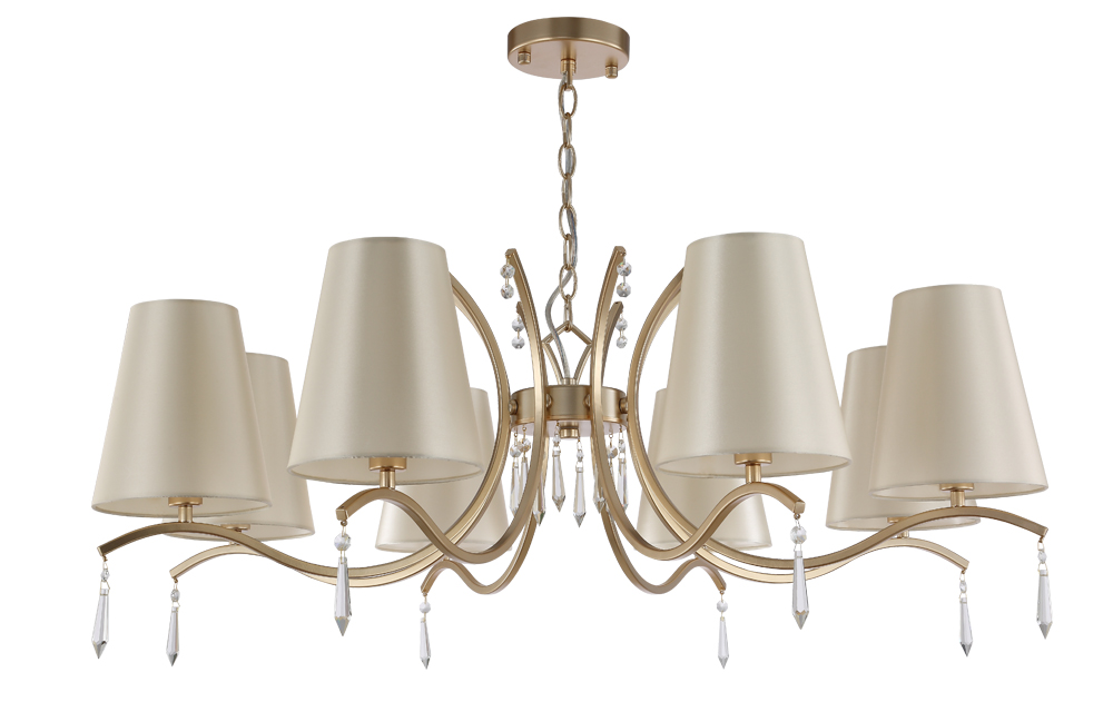 Люстра crystal lux renata sp8 gold