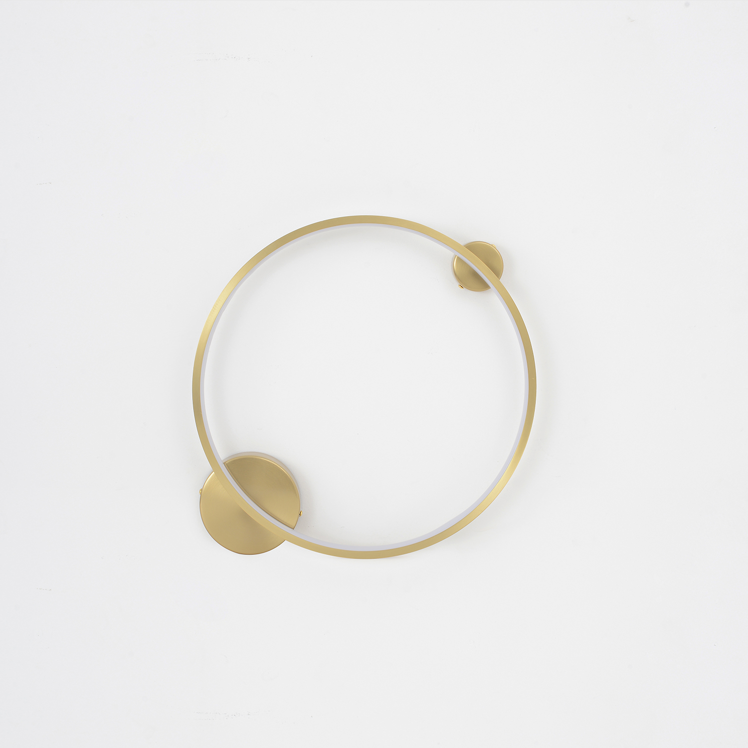 Бра crystal lux real ap18w led brass