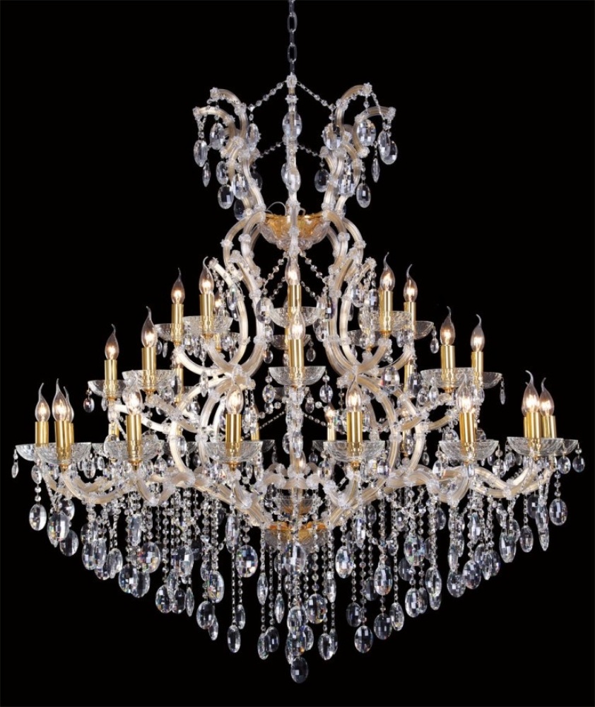 Люстра crystal lux hollywood sp16+8+8 gold